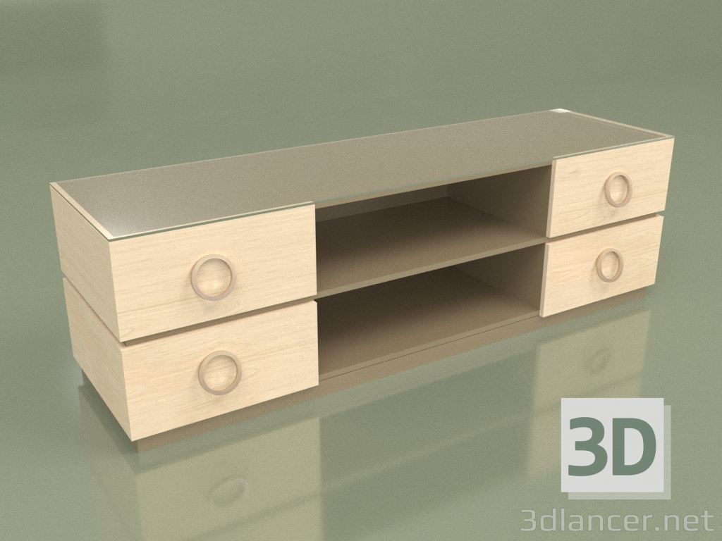 Modelo 3d Suporte de TV DN 210 (Maple) - preview