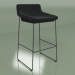 3d model Taburete de bar Comfy (negro) - vista previa