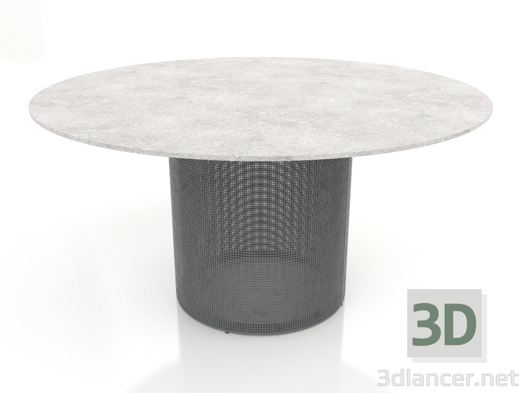 Modelo 3d Mesa de jantar Ø140 (Antracite) - preview