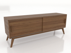 Meuble TV 2 1500 mm (noyer clair)