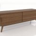 3d model Mueble TV 2 1500 mm (nogal claro) - vista previa