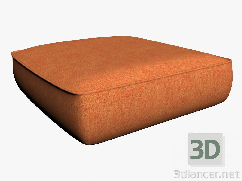 3d model Sofá modular tan (p 105) - vista previa