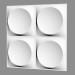 3d model Gypsum wall panel (art. 1008) - preview