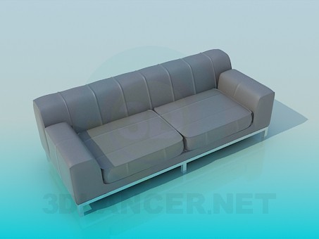 3d model Sofa 2-seater - preview