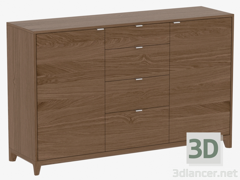 3d model Caja de cofre №4 (IDC016101000) - vista previa