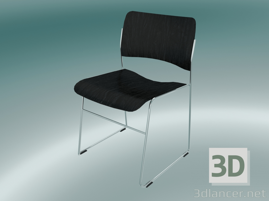 3d model Upholstered chair - preview