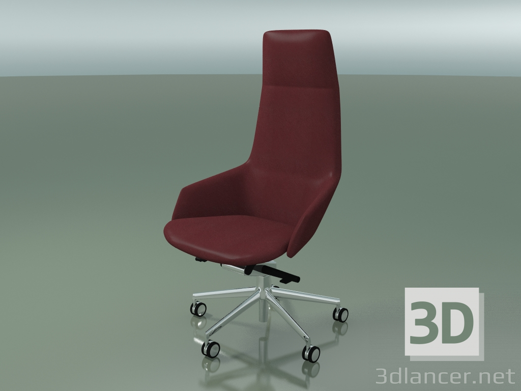 3d model Silla de oficina sobre 5 ruedas 1919 - vista previa