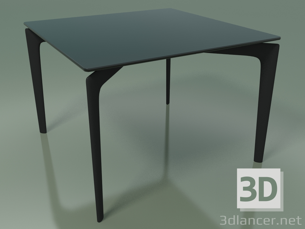 3d model Mesa cuadrada 6700 (H 42.5 - 60x60 cm, vidrio ahumado, V44) - vista previa