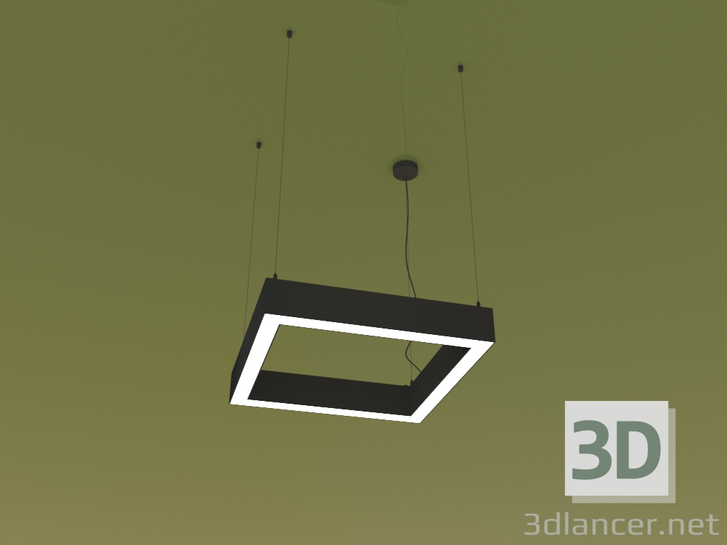 3d model Luminaire KVADRATO (435 mm) - preview