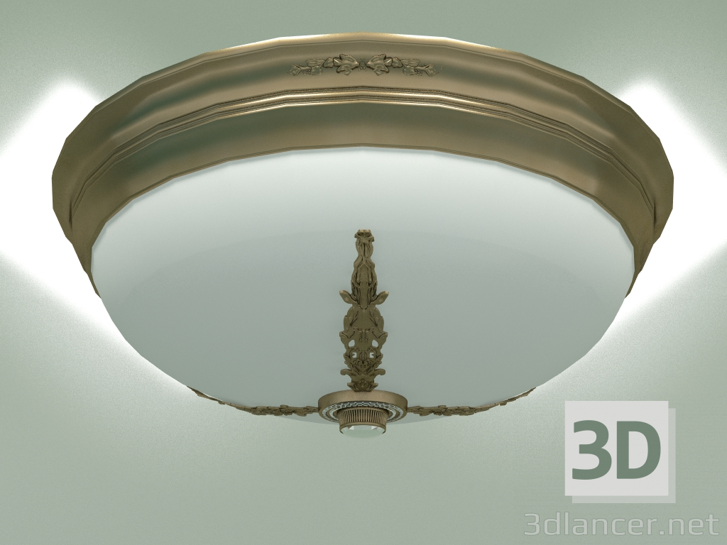 3d model Ceiling lamp BELLAGIO BEL-PL-3 (P) OZ-470-CR - preview