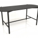 3d model Dining table DT 08 (1700x740x754, wood black) - preview