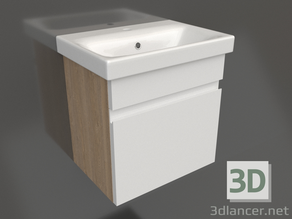 3D modeli Asma dolap 50 cm (SRT0105DB) - önizleme