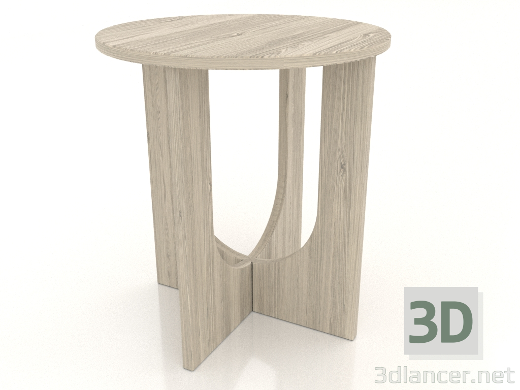 modello 3D Comodino (rovere illuminato) - anteprima