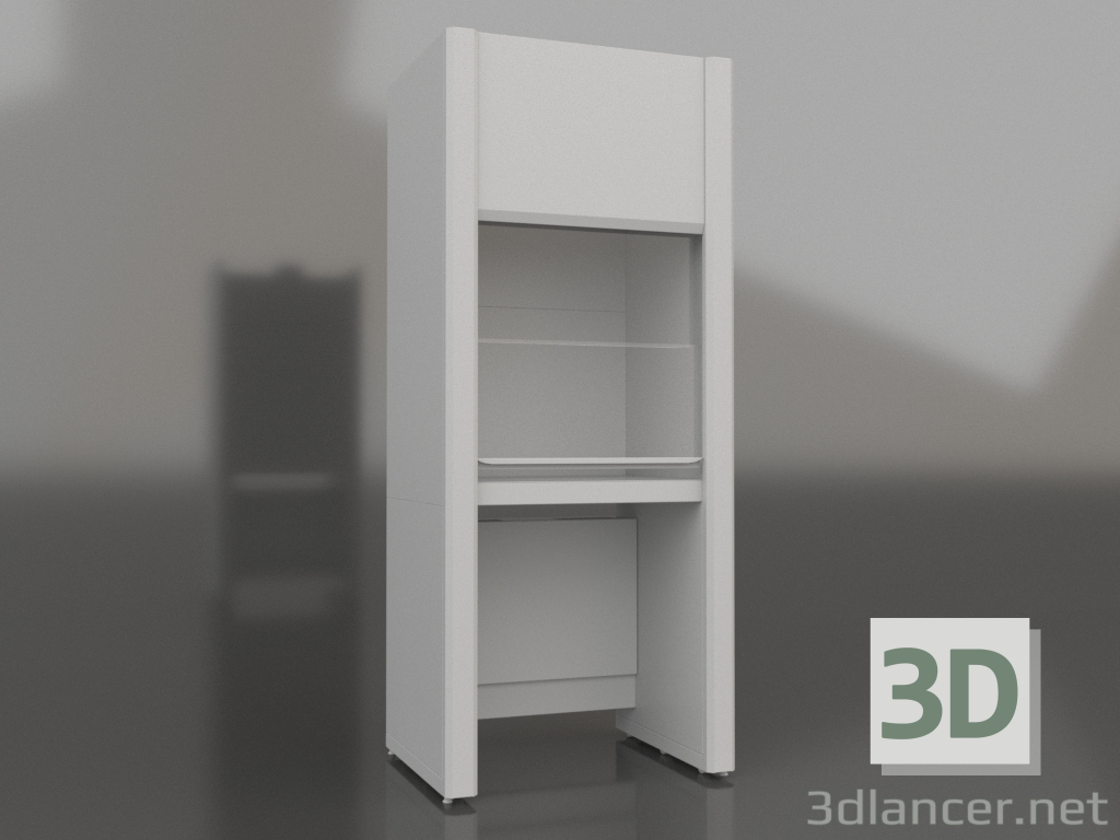 3d model Exhaust cabinet for muffle furnaces LK-900 ShVM - preview 3d model Exhaust cabinet for muffle furnaces LK-900 ShVM - preview