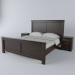 3D Modell Bett - Vorschau