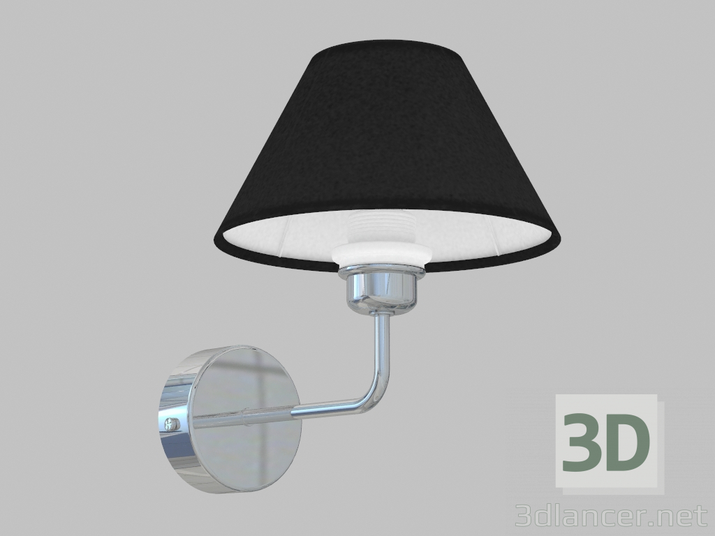 3D Modell Wandlampe Megapolis (634020701) - Vorschau