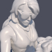 modello 3D di statuetta comprare - rendering