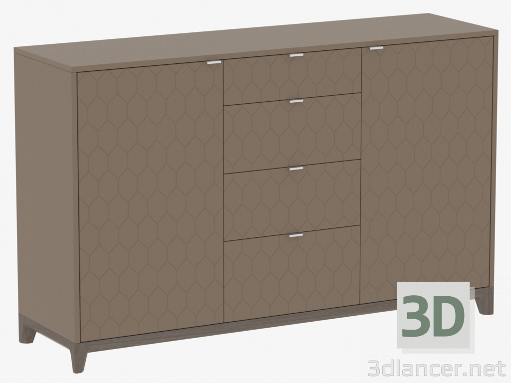 3D modeli Göğüs CASE №4 (IDC016007209) - önizleme