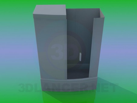 modello 3D Cabina doccia - anteprima