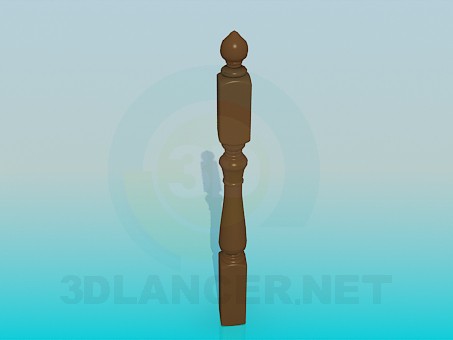 3D Modell Baluster - Vorschau