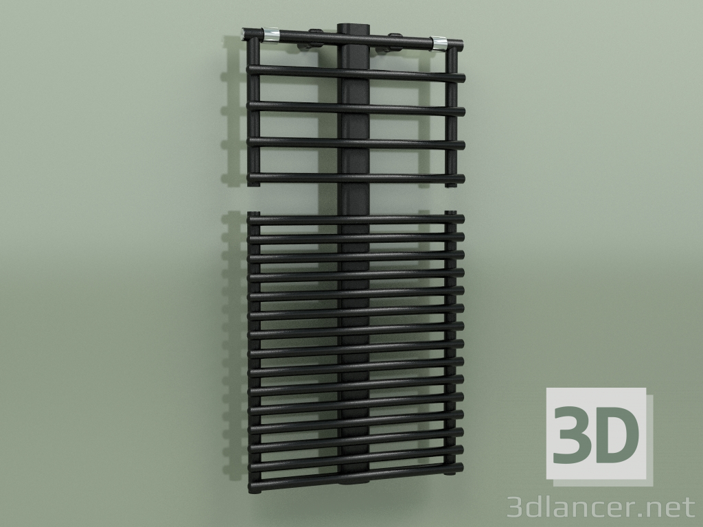 Modelo 3d Barra de toalha GETUP (1076, Preto - RAL 9005) - preview