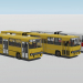 modèle 3D de Ikarus 280 bus 3 modifications acheter - rendu