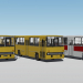 3D Ikarus 280 otobüs 3 modifikasyonu modeli satın - render