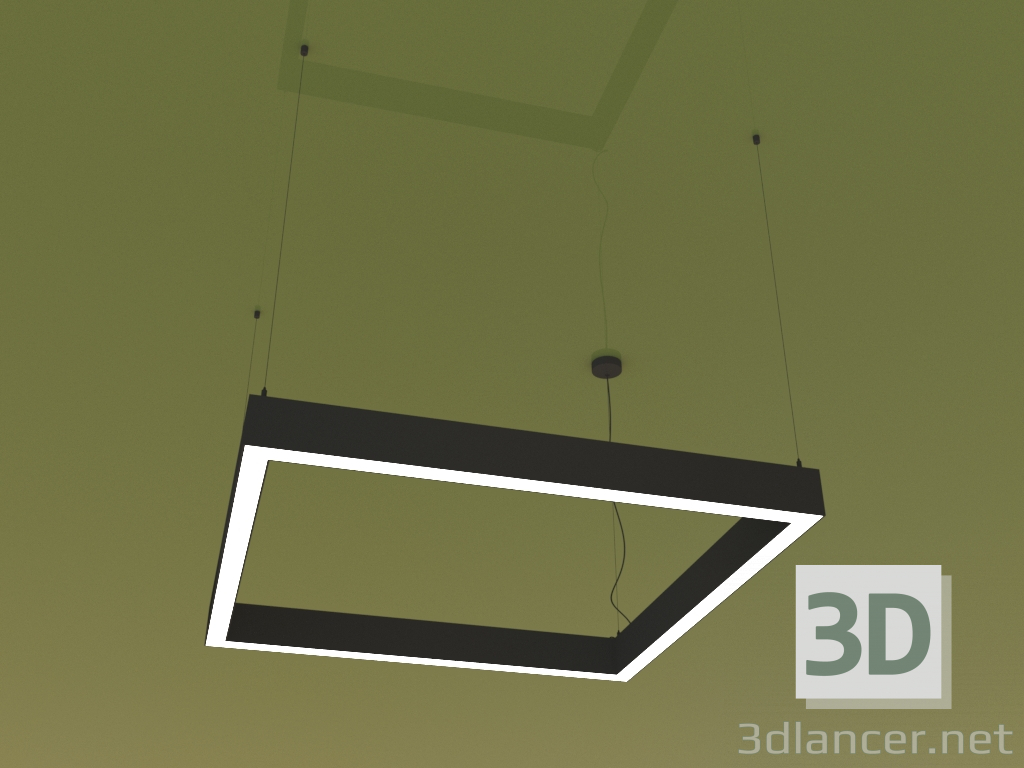 3D Modell Leuchte KVADRATO (790 mm) - Vorschau