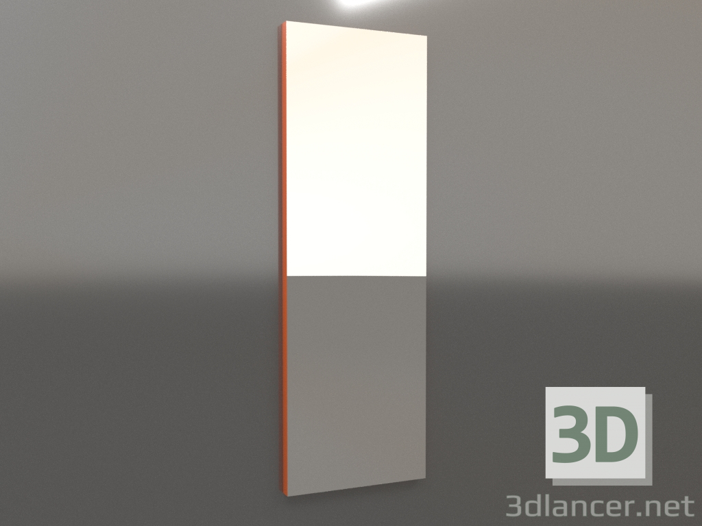 Modelo 3d Espelho ZL 11 (600x1800, laranja brilhante luminoso) - preview