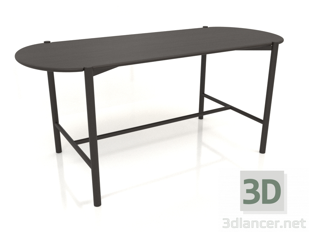 3d model Mesa de comedor DT 08 (1700x740x754, madera marrón oscuro) - vista previa