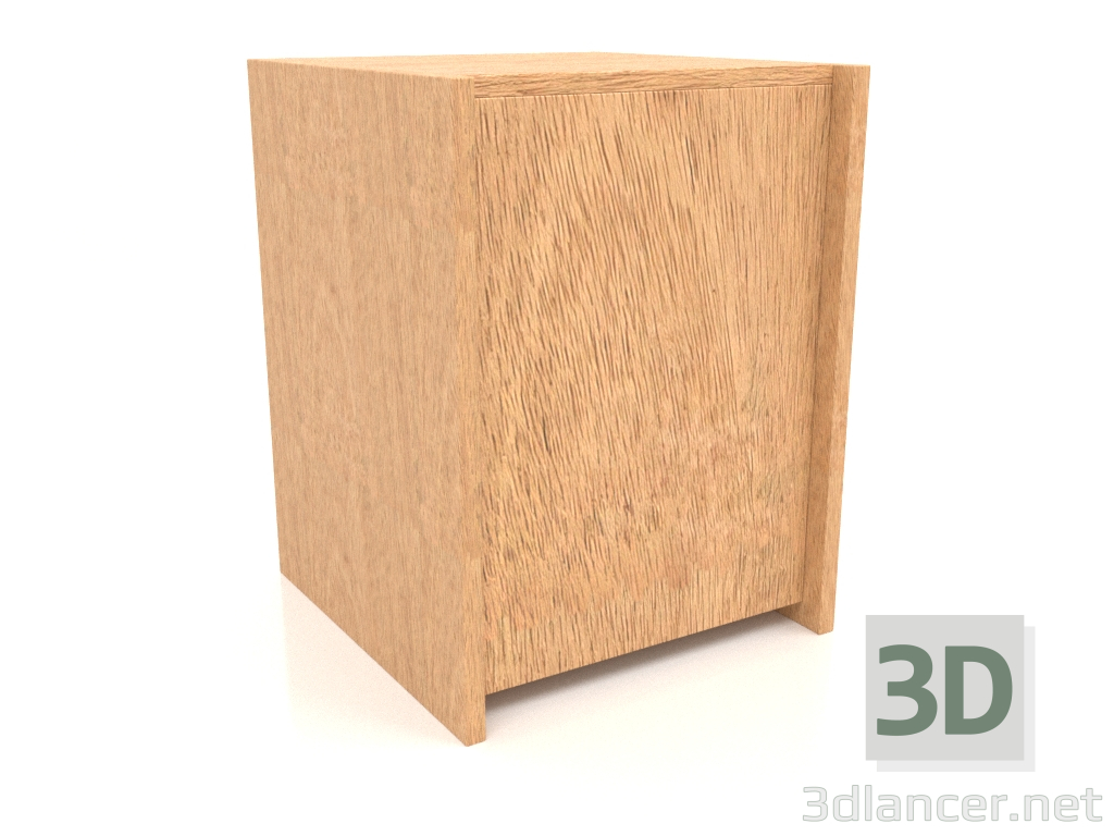 3d model Gabinete ST 07 (392х409х516, chapa de madera de caoba) - vista previa