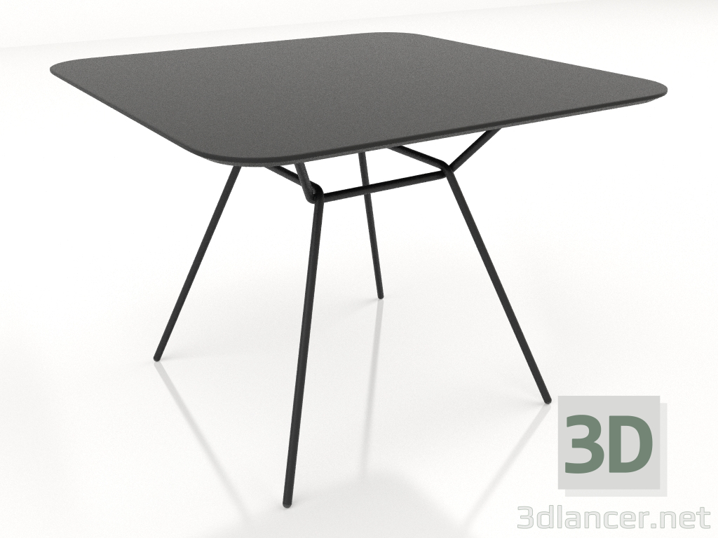 3d model Mesa de comedor 100x100 - vista previa