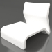 3d model Sillón club (blanco) - vista previa