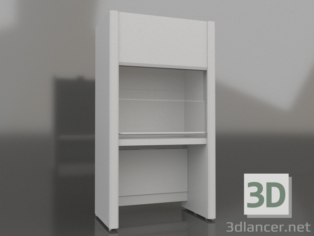 3d model Exhaust cabinet for muffle furnaces LK-1200 ShVM - preview 3d model Exhaust cabinet for muffle furnaces LK-1200 ShVM - preview