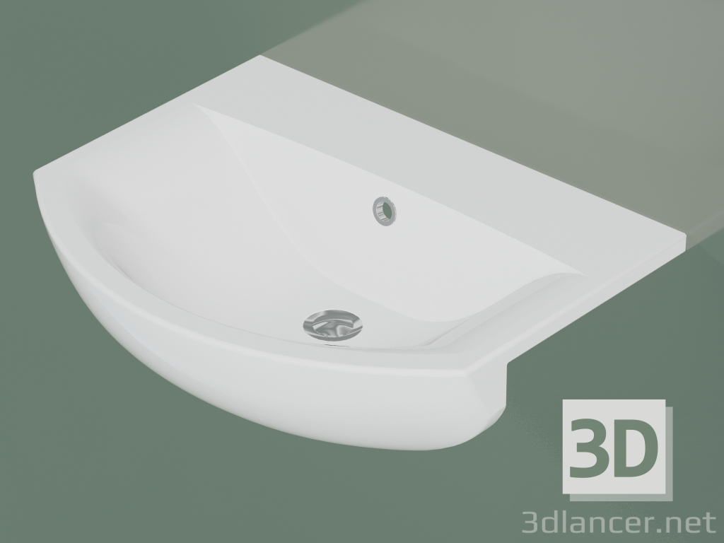 3d model Fregadero 5199 (55 cm) - vista previa