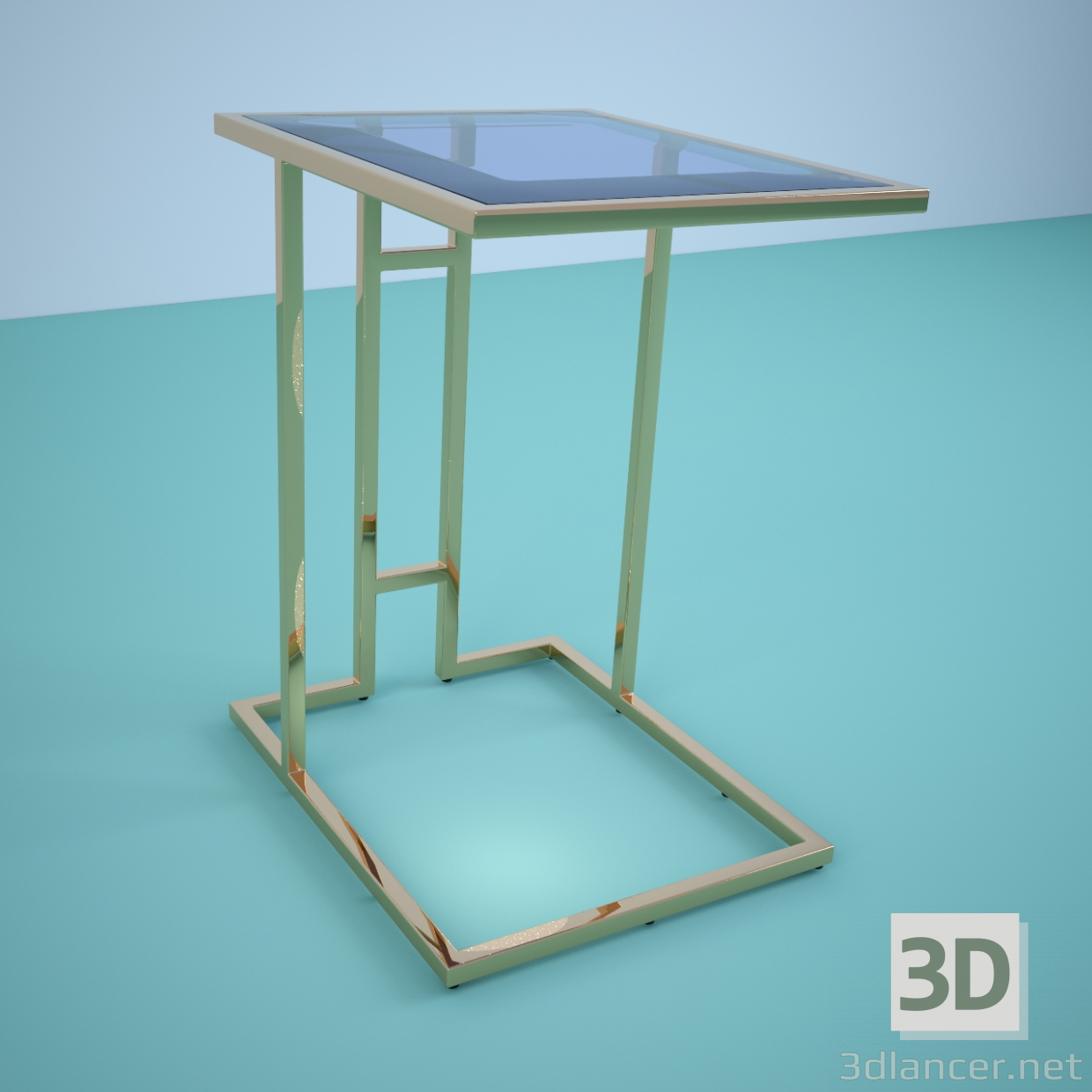 Modelo 3d Mesa de centro - preview