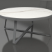 3d model Round dining table Ø175 (DEKTON Aura, Anthracite) - preview