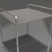 3d model Coffee table 76 with an aluminum tabletop (Quartz gray) - preview