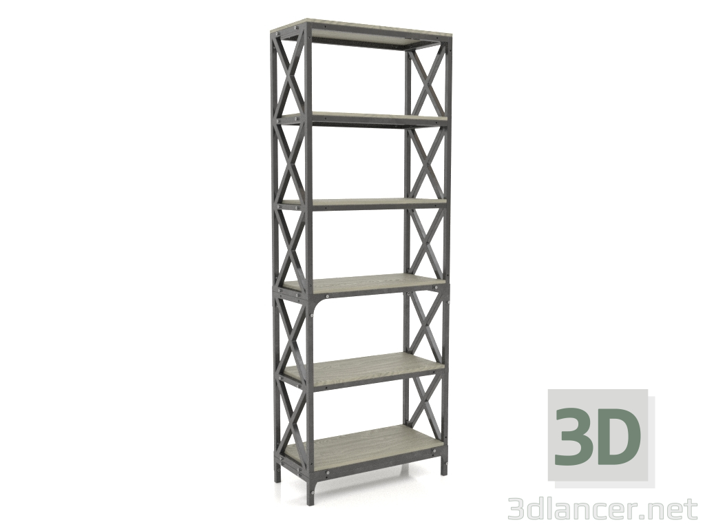 3D Modell Rack (1 Abschnitt) - Vorschau