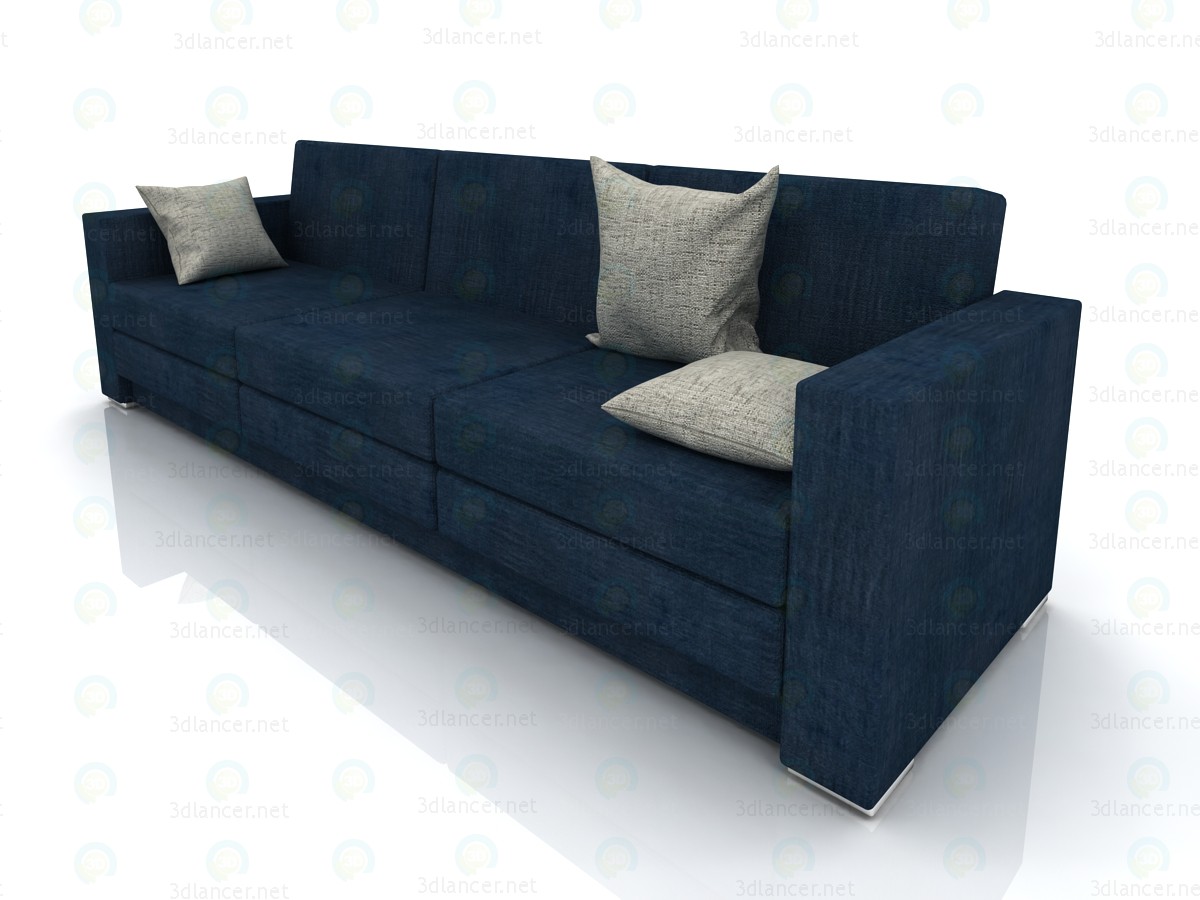 3d model Sofa minimalism 2700h800h800mm - preview