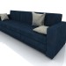 3d model Sofa minimalism 2700h800h800mm - preview