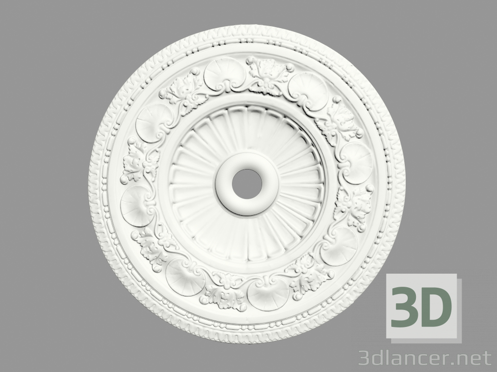 modèle 3D Sortie de plafond (P138) - preview