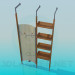 3d model Clothes hanger in corridor - preview