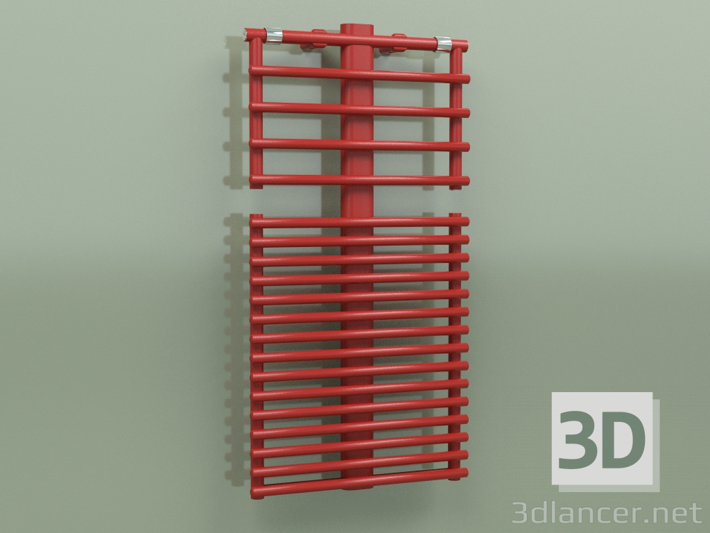 Modelo 3d Barra de toalha GETUP (1076, Vermelho - RAL 3000) - preview