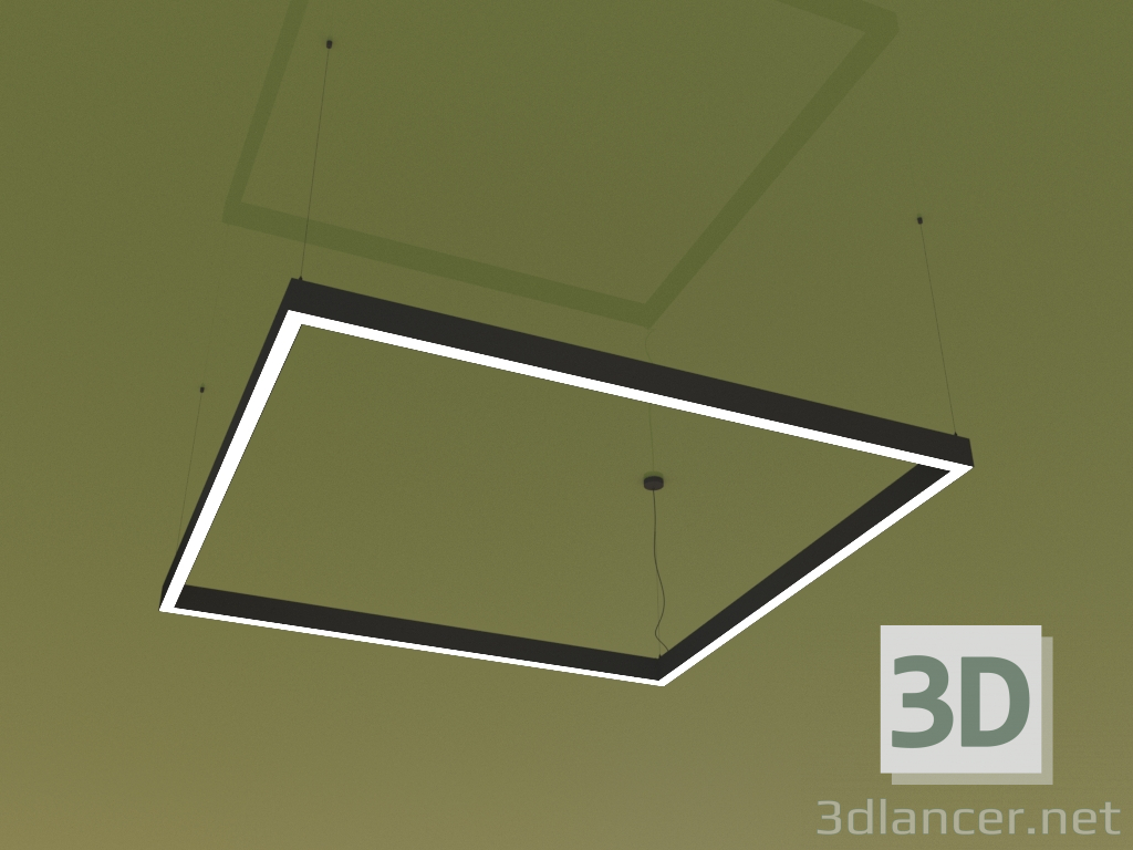 Modelo 3d Luminária KVADRATO (1500 mm) - preview