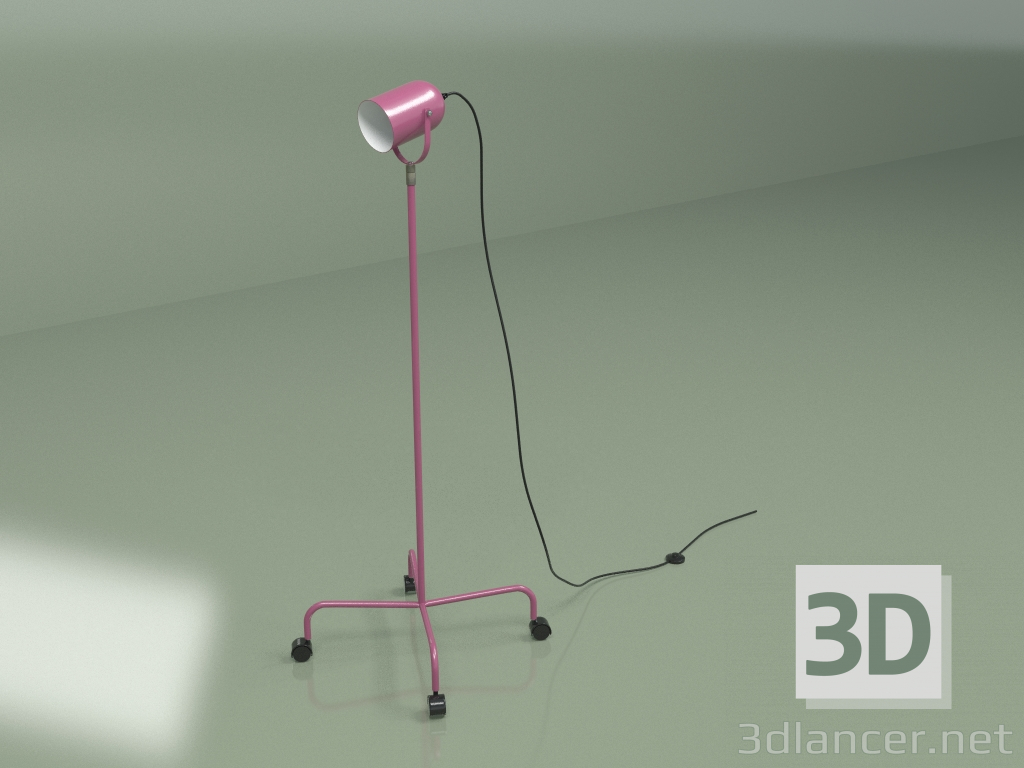 3D Modell Stehlampe Trundle (lila) - Vorschau