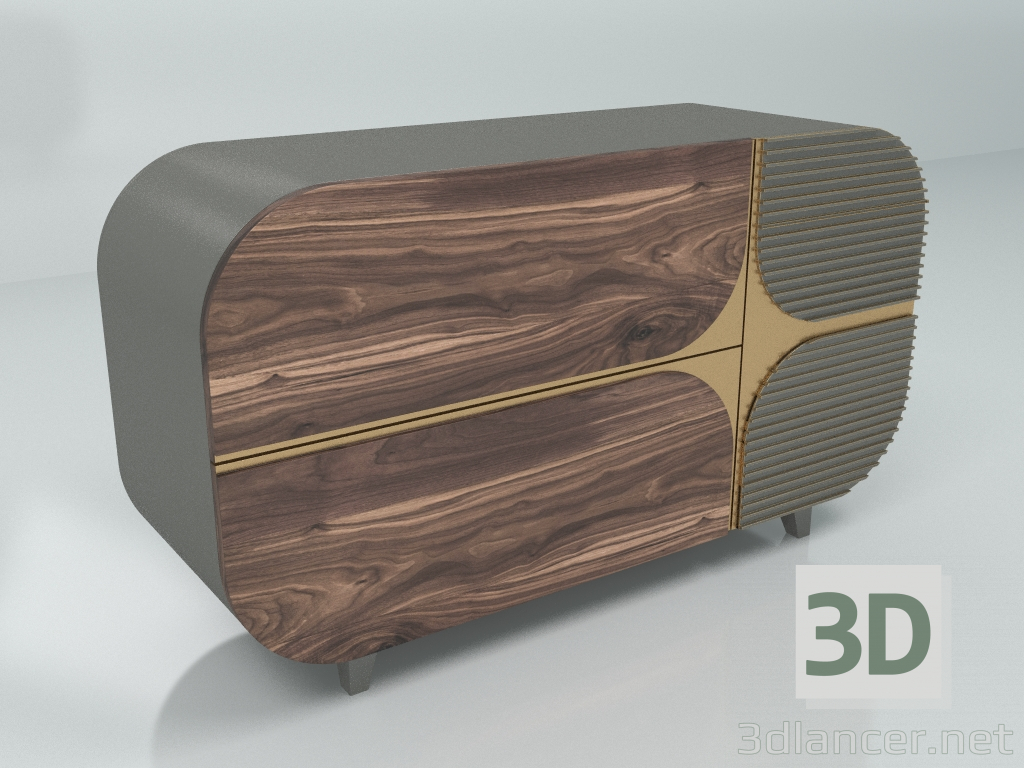 3d model Cajonera M028 - vista previa