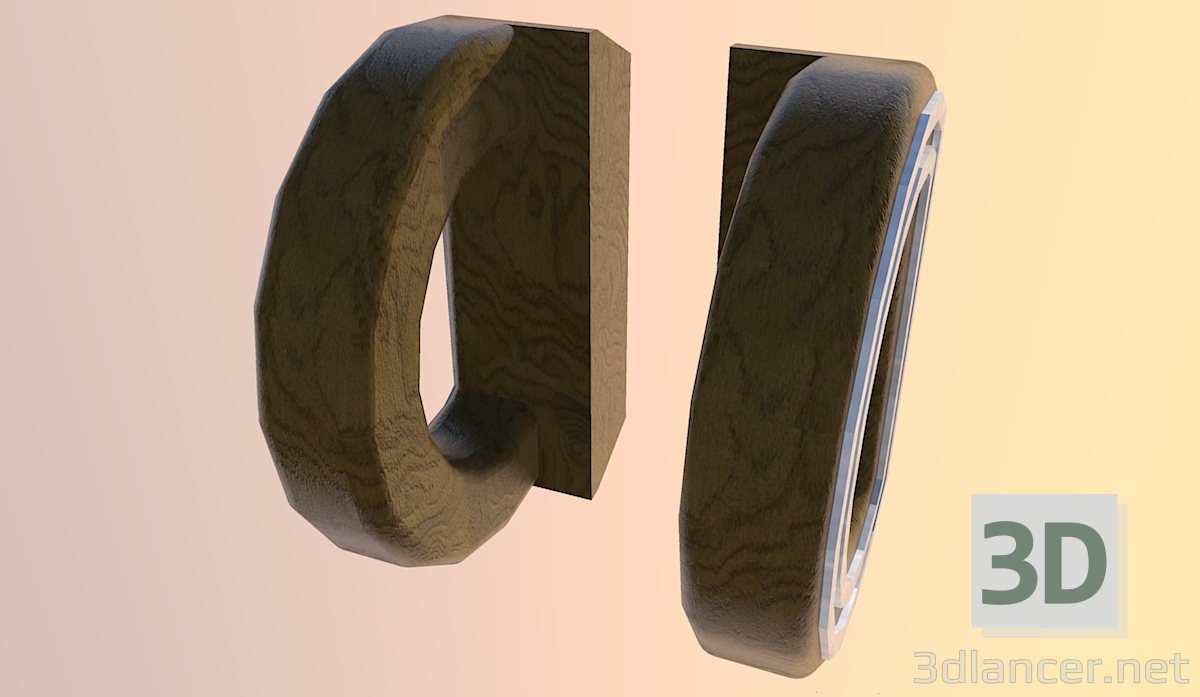 3d model Door handles - preview