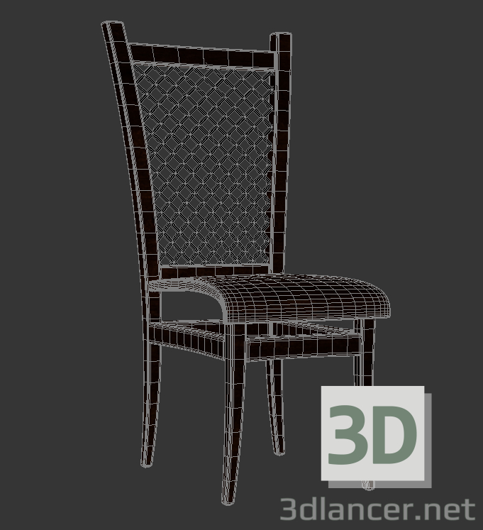 Silla 3D modelo Compro - render