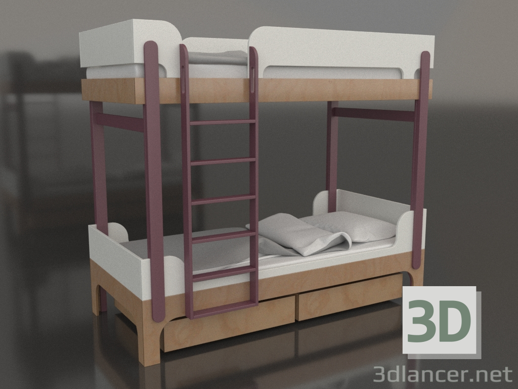 3d model Bunk bed TUNE J (UXTJA2) - preview